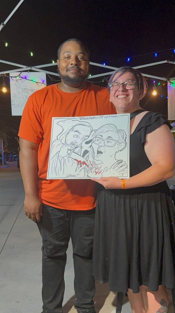 Ghostface and his Victim!